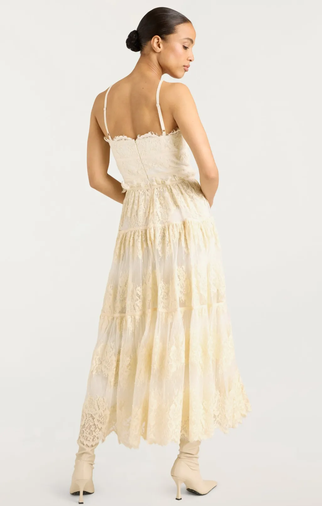 Cinq à Sept Lana Dress Gardenia Clearance