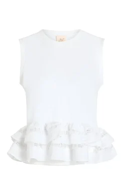 Cinq à Sept Landri Top White Best