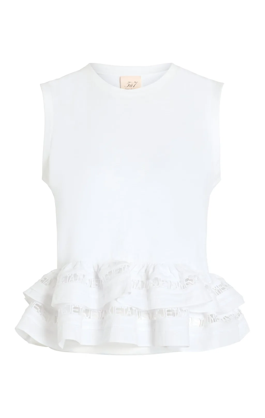 Cinq à Sept Landri Top White Best