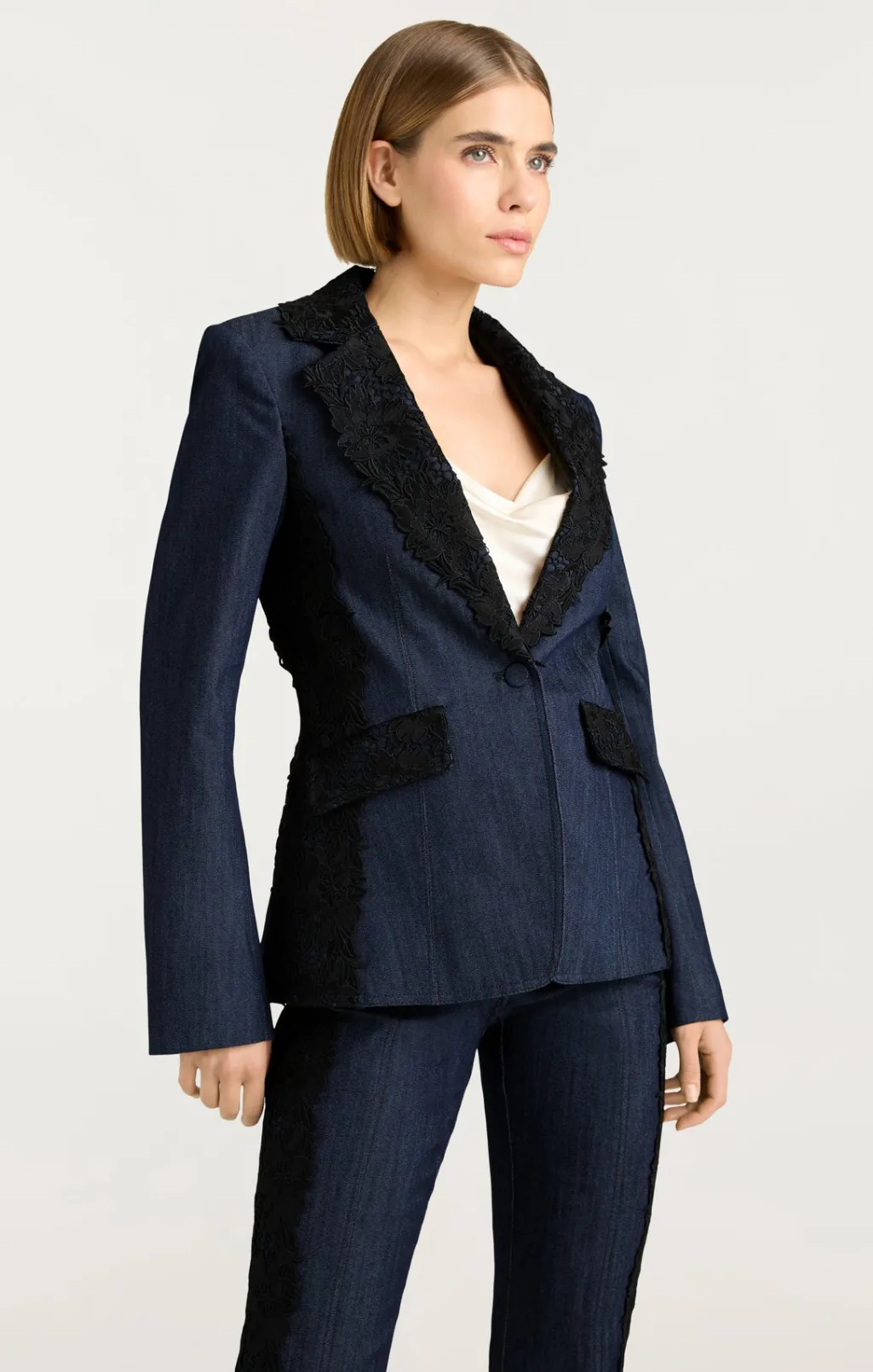Cinq à Sept Laney Jacket Indigo Best
