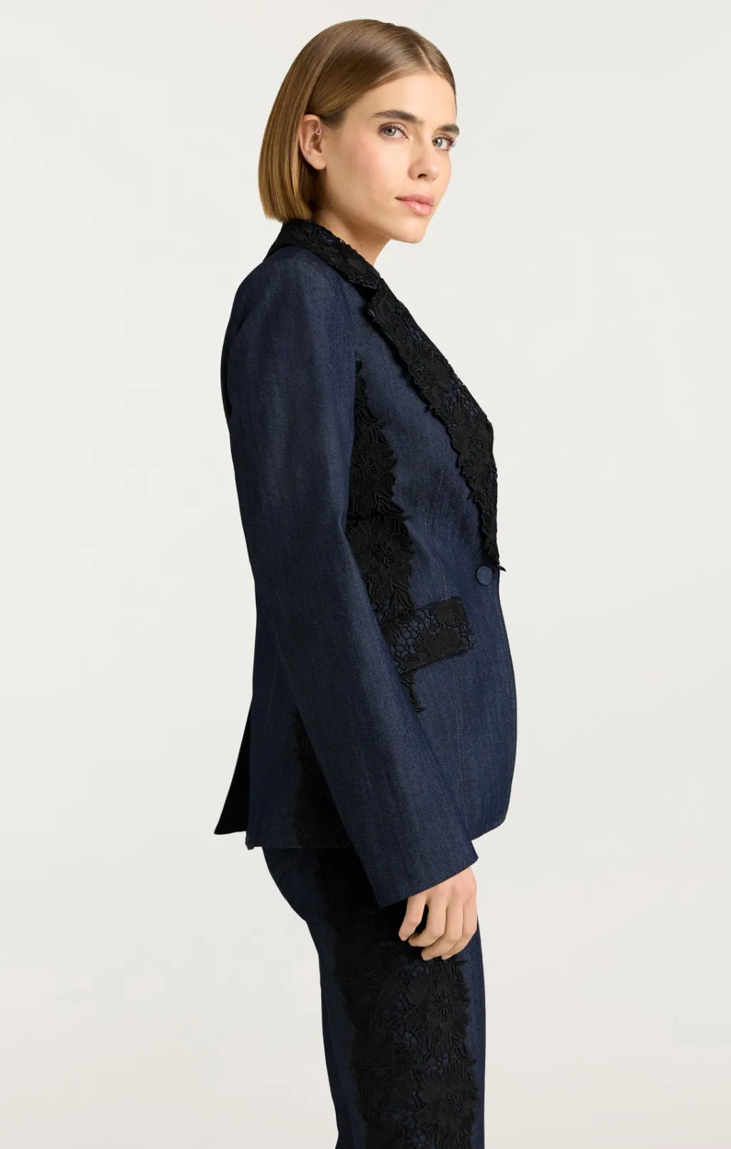 Cinq à Sept Laney Jacket Indigo Best