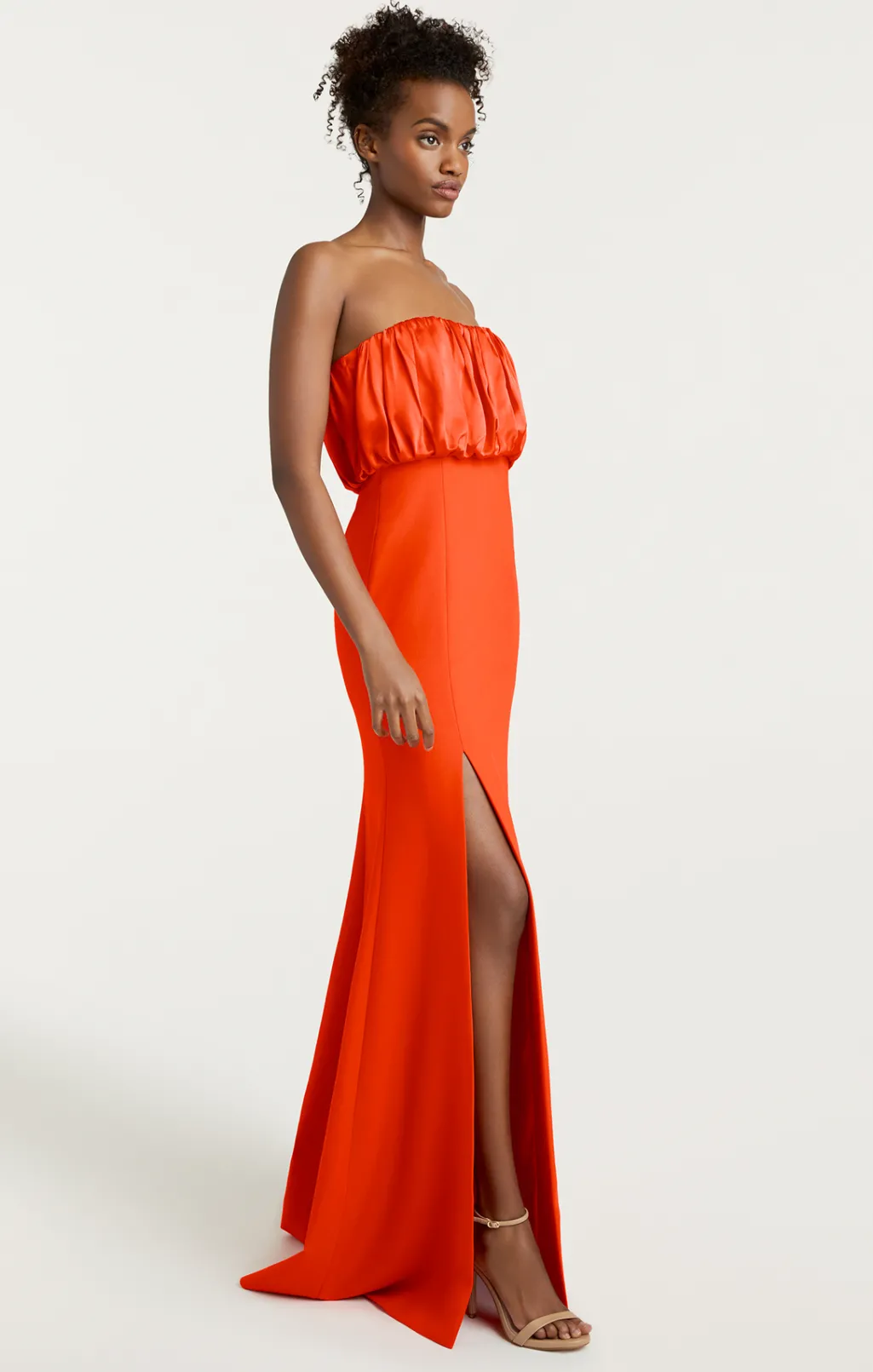 Cinq à Sept Laurence Gown CherryTomato Outlet