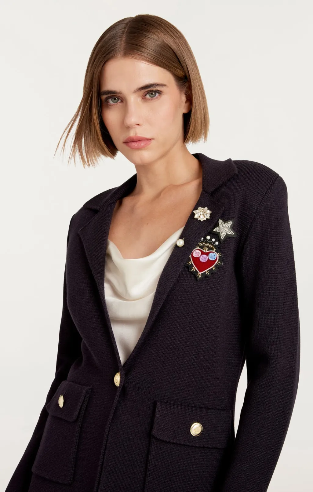 Cinq à Sept Laynee Blazer Navy