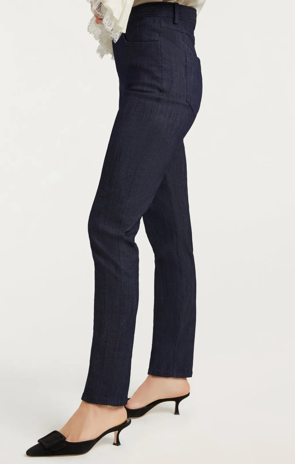 Cinq à Sept Leith Pant Indigo Outlet