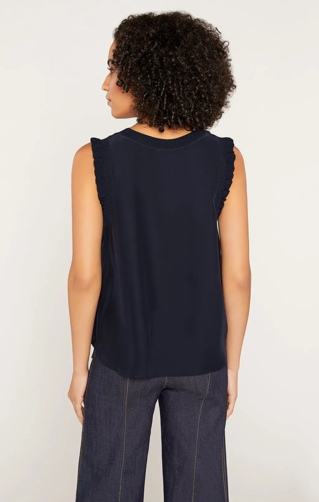 Cinq à Sept Lenore Top Navy Online