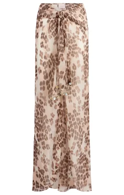 Cinq à Sept Leopard Janessa Sarong AlabasterMulti Online