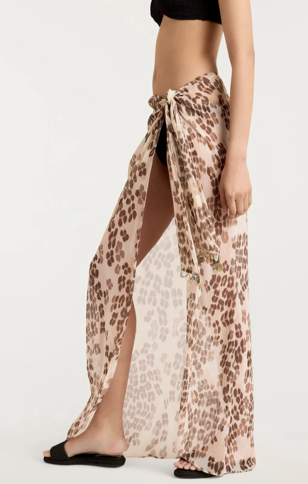 Cinq à Sept Leopard Janessa Sarong AlabasterMulti Online