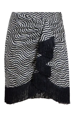 Cinq à Sept Lesly Skirt Ivory/navy New