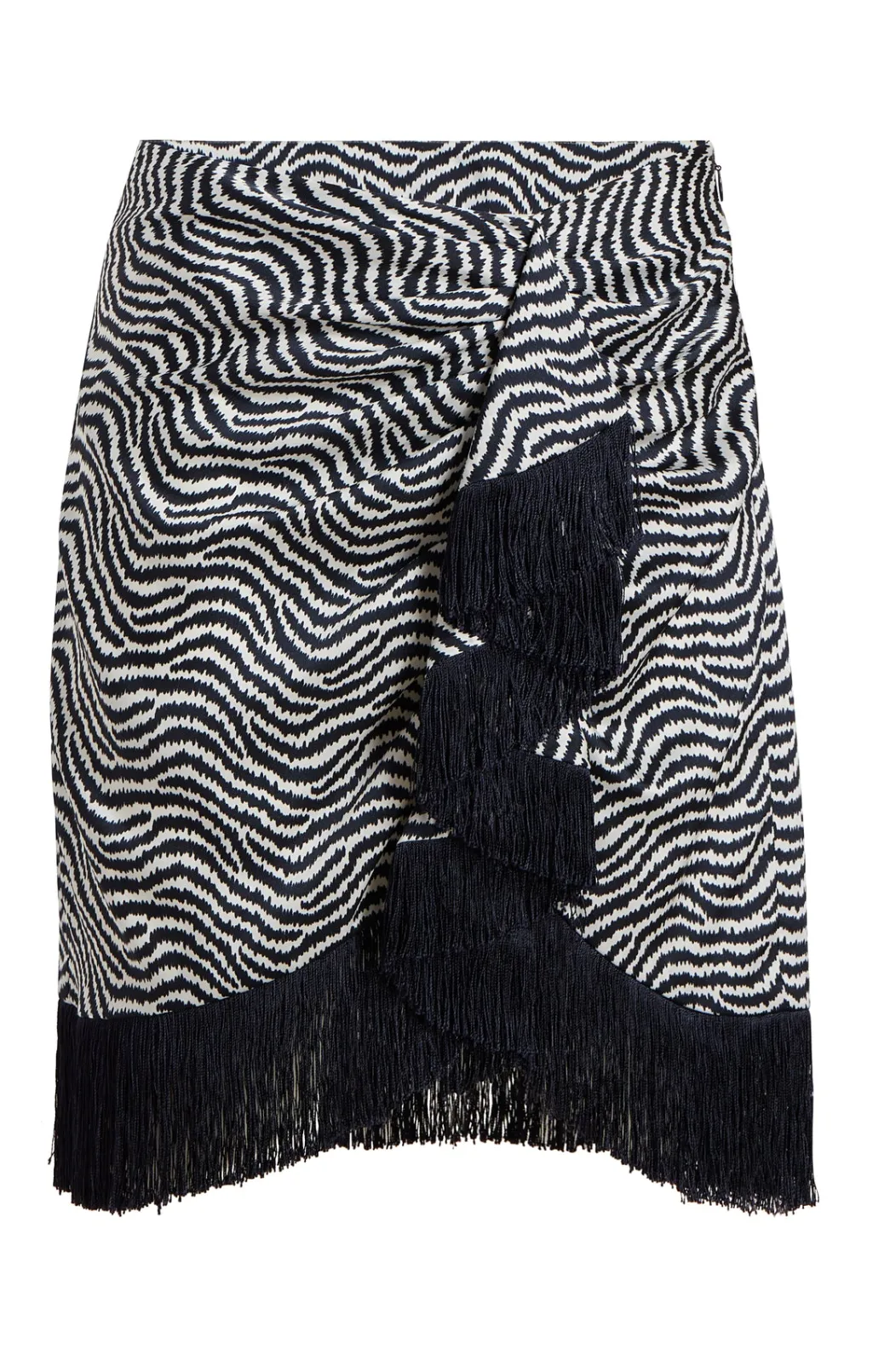 Cinq à Sept Lesly Skirt Ivory/navy New