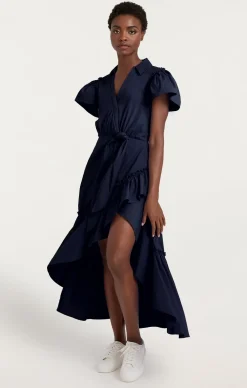 Cinq à Sept Lila Dress Navy Clearance