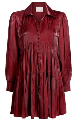 Cinq à Sept Lilly Dress Rhubarb New