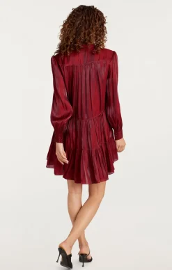 Cinq à Sept Lilly Dress Rhubarb New