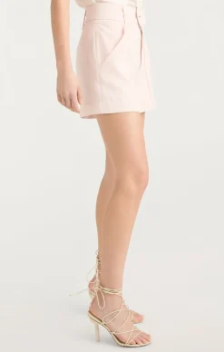 Cinq à Sept Linen Aldi Short IcyPink Sale