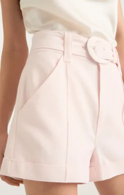 Cinq à Sept Linen Aldi Short IcyPink Sale