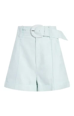 Cinq à Sept Linen Aldi Short GlacialBlue