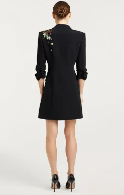 Cinq à Sept Linnea Dress SequinFlowerBlack/Multi Outlet
