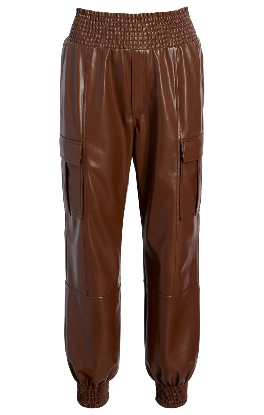 Cinq à Sept Lite Vegan Leather Jenning Pants Espresso Outlet