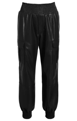 Cinq à Sept Lite Vegan Leather Jenning Pants Black Outlet