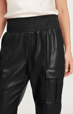 Cinq à Sept Lite Vegan Leather Jenning Pants Black Outlet