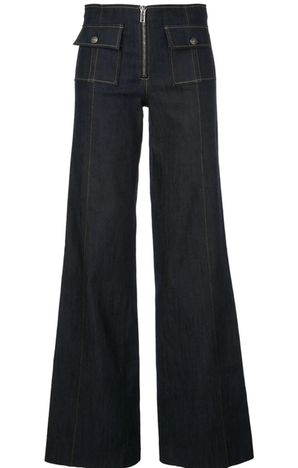 Cinq à Sept Long Azure Pant Indigo New
