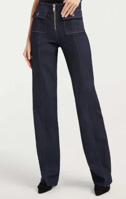 Cinq à Sept Long Azure Pant Indigo New