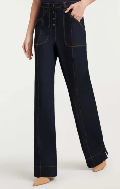 Cinq à Sept Long Benji Pant Indigo Best