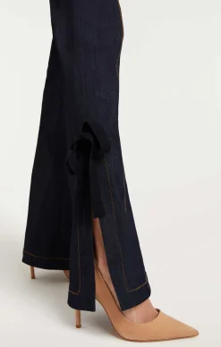 Cinq à Sept Long Lou Pant Indigo Outlet