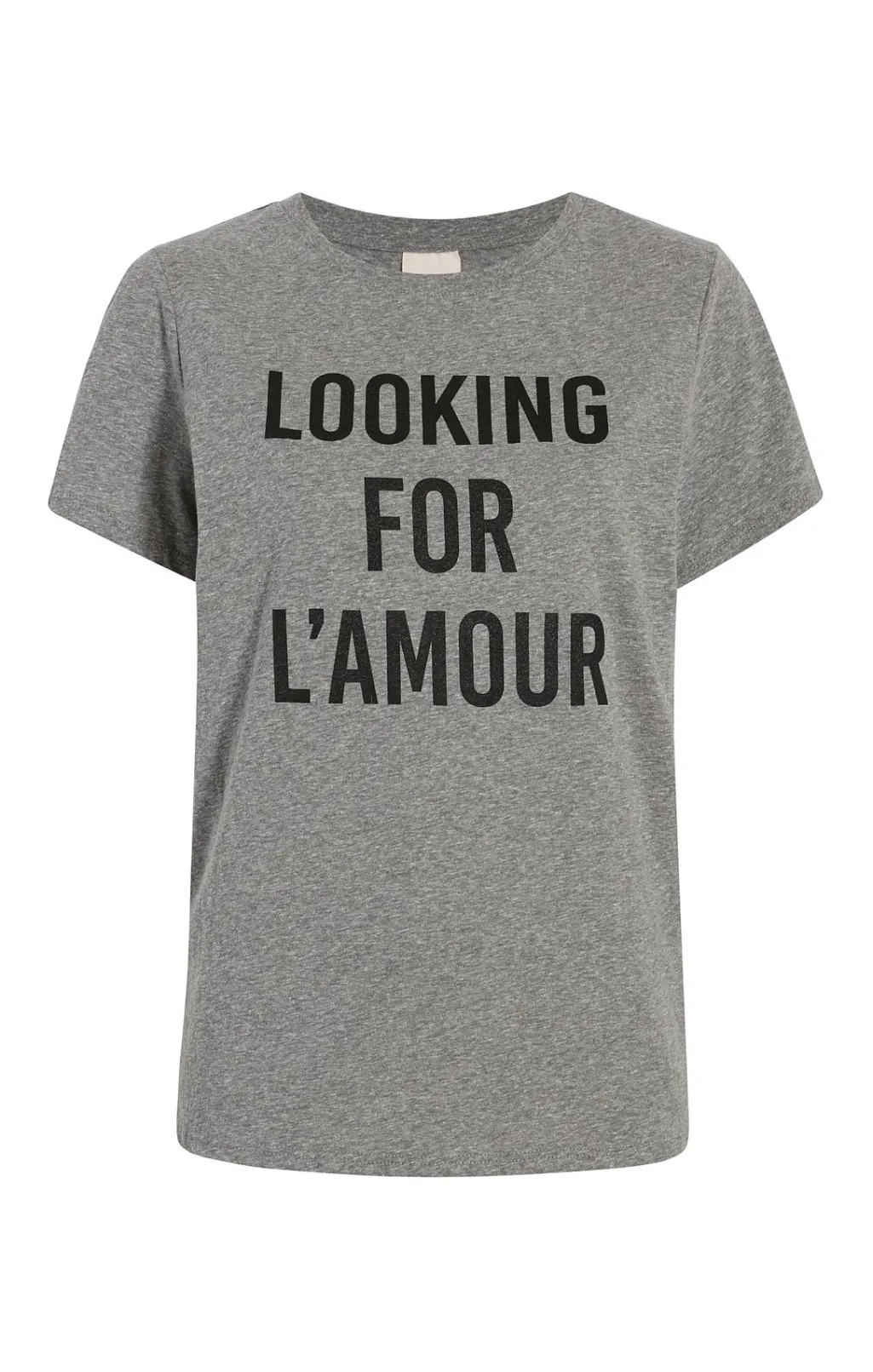 Cinq à Sept Looking For L'amour Tee HeatherGrey/black New