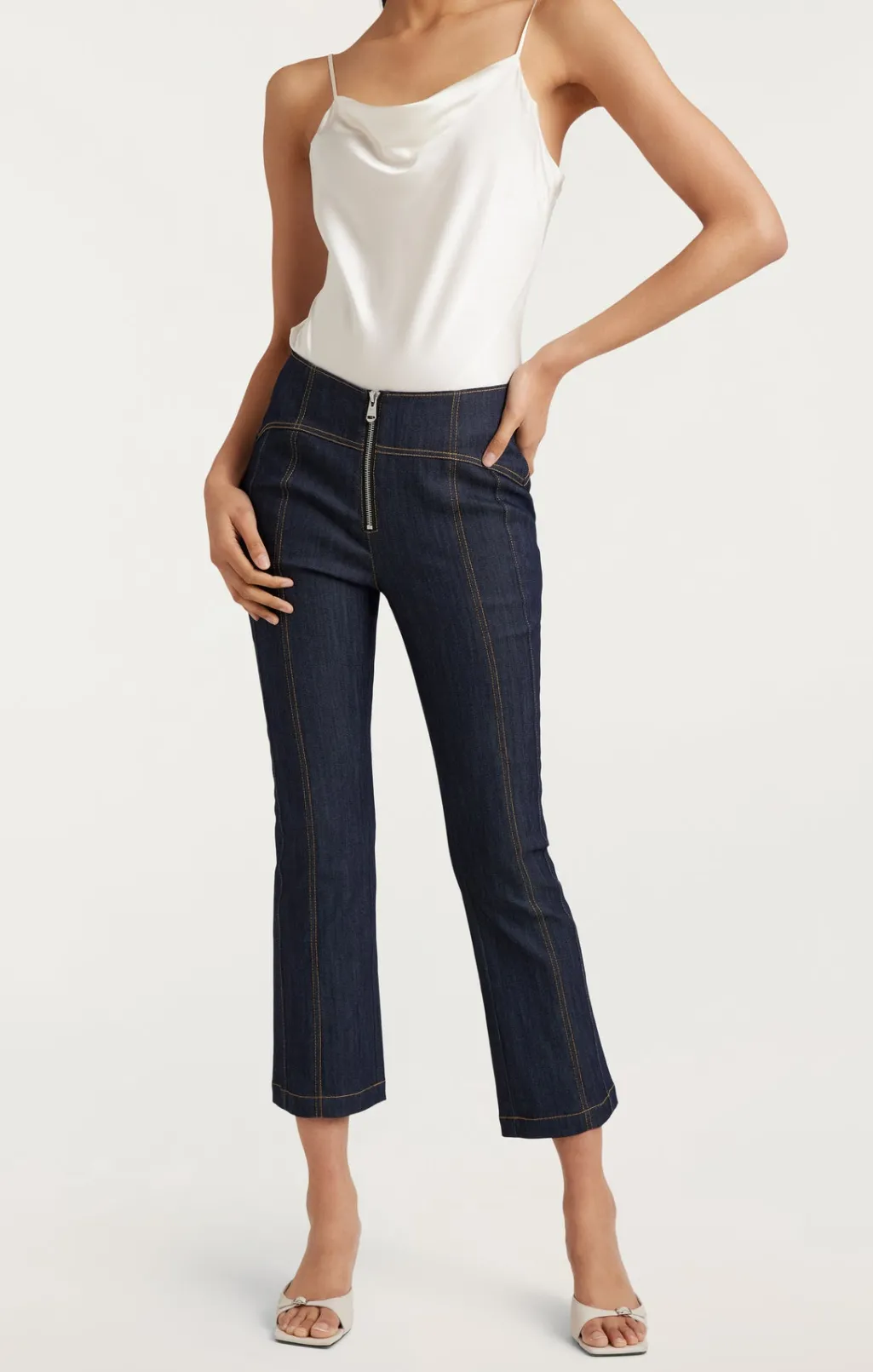 Cinq à Sept Loren Pant Indigo Sale