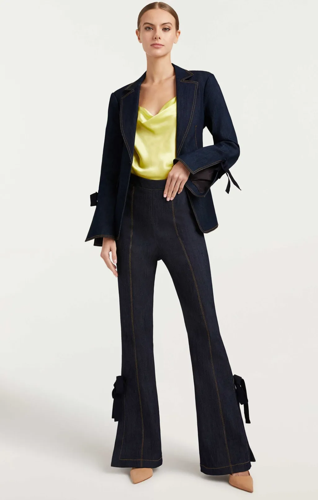 Cinq à Sept Lou Blazer Indigo Online