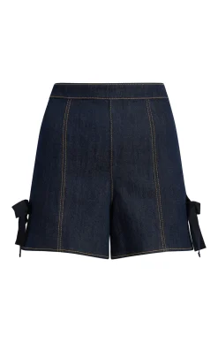 Cinq à Sept Lou Short Indigo Hot