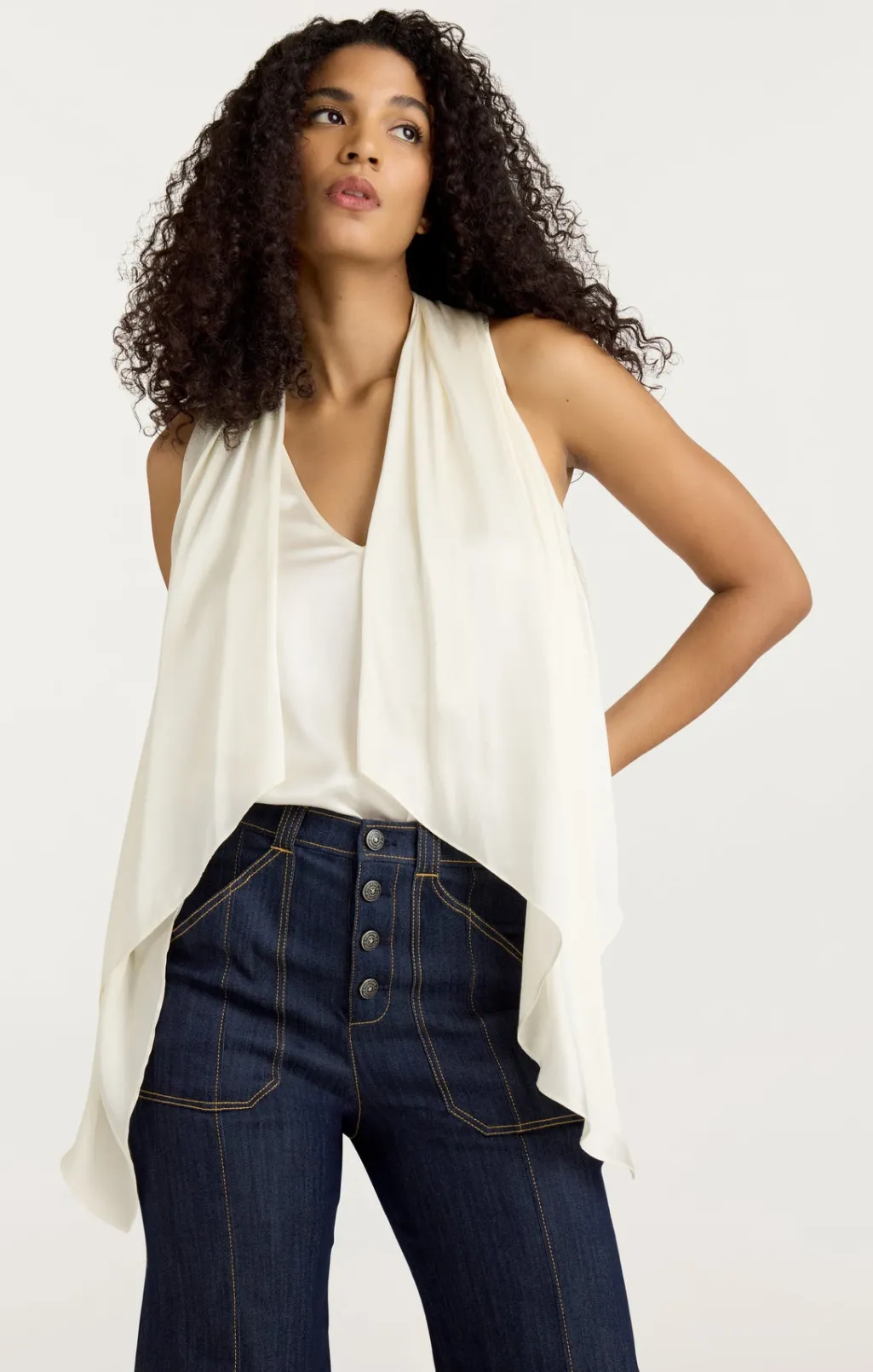 Cinq à Sept Louella Top Ivory