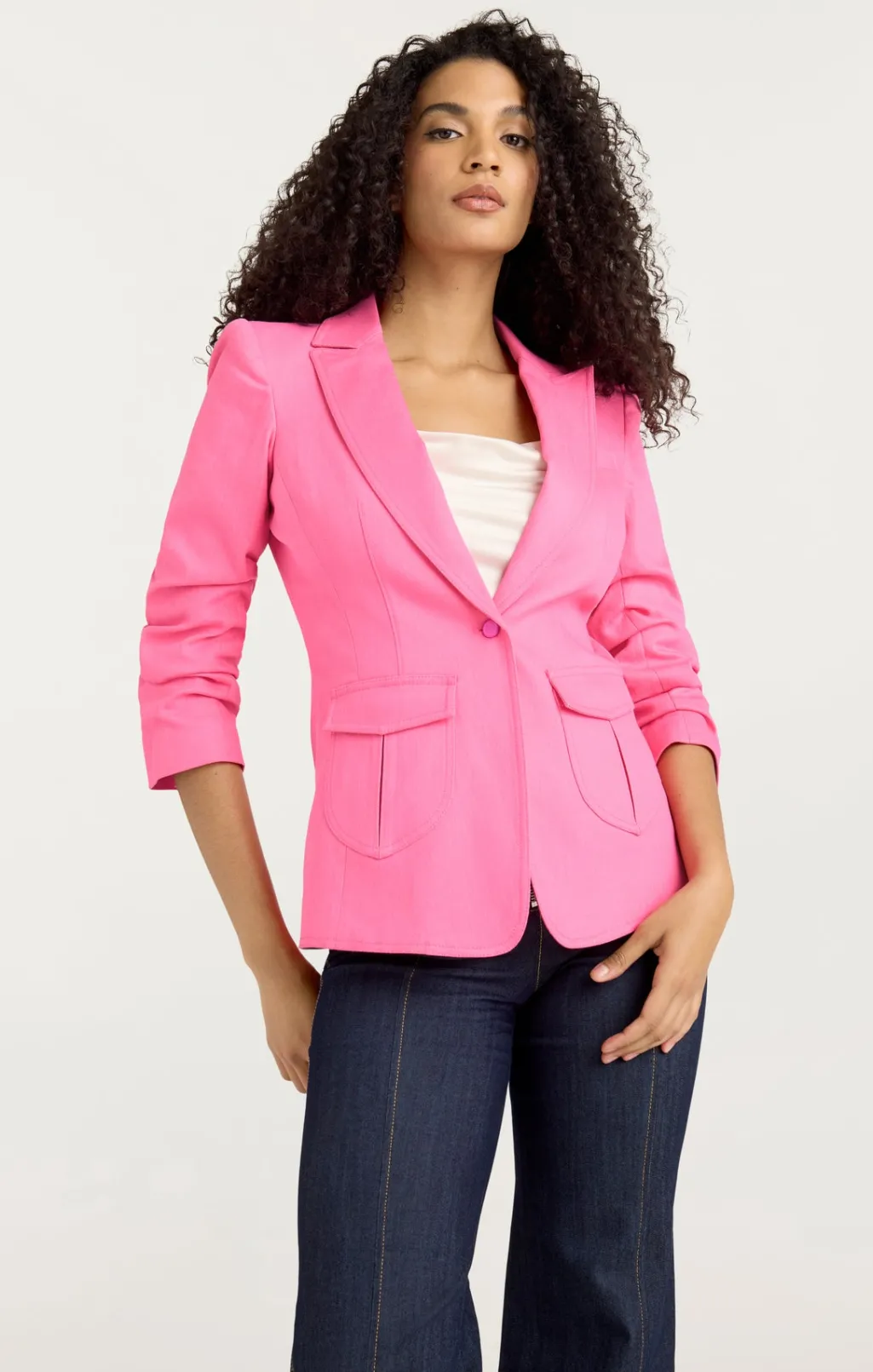 Cinq à Sept Louisa Blazer ElectricPink Best