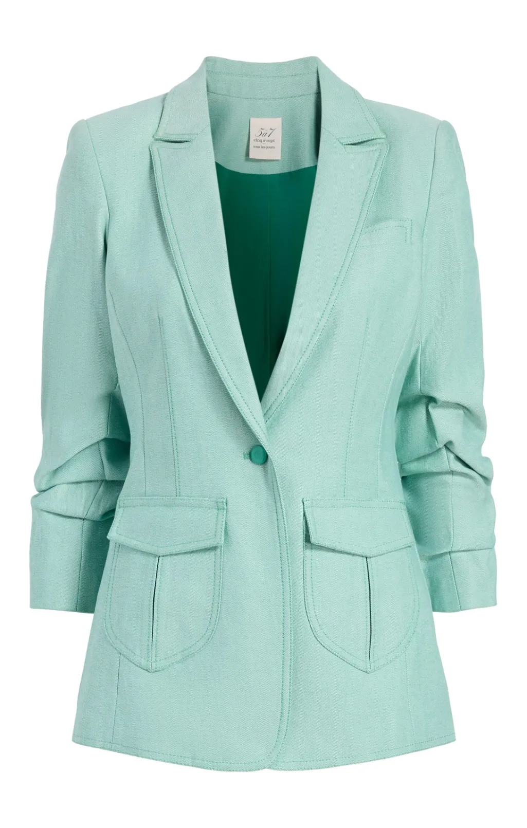Cinq à Sept Louisa Jacket LightMarineGreen