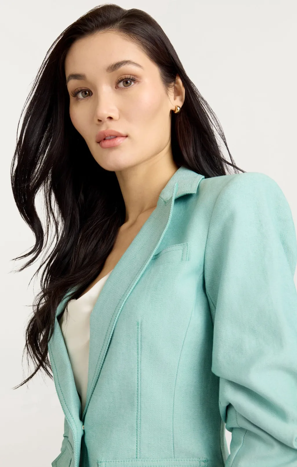 Cinq à Sept Louisa Jacket LightMarineGreen