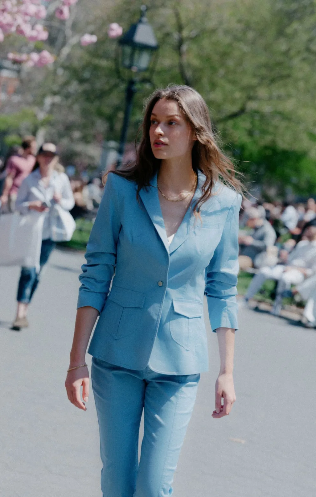 Cinq à Sept Louisa Jacket BlissfulBlue Clearance