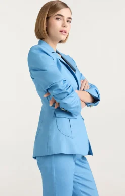 Cinq à Sept Louisa Jacket BlissfulBlue Clearance