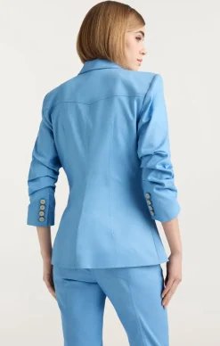 Cinq à Sept Louisa Jacket BlissfulBlue Clearance