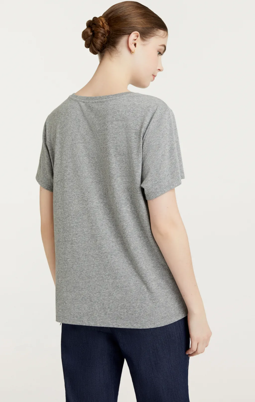 Cinq à Sept Love Letter Jadore New York Tee HeatherGreyMulti Hot