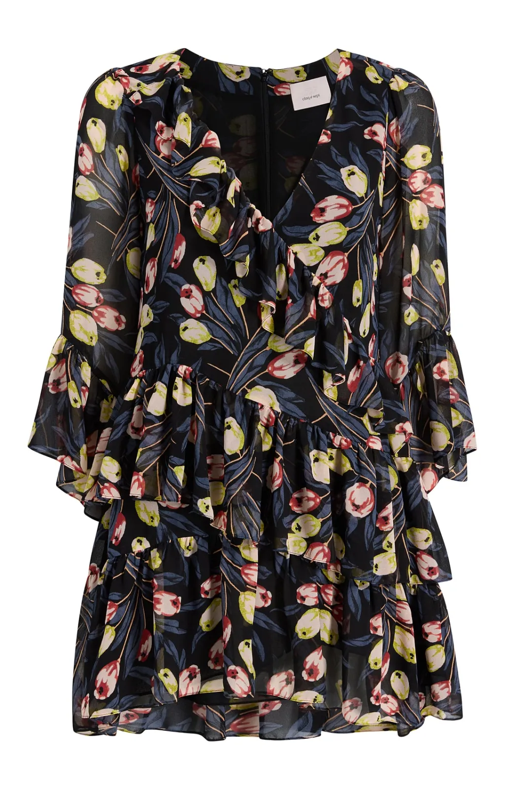 Cinq à Sept Lucie Dress BlackMulti Hot
