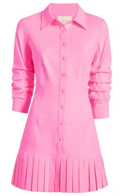 Cinq à Sept Lucilla Dress ElectricPink Discount