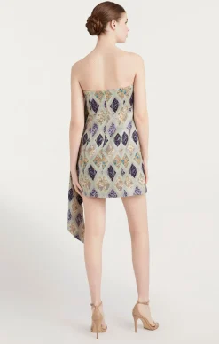 Cinq à Sept Luisa Dress CeladonMulti Clearance