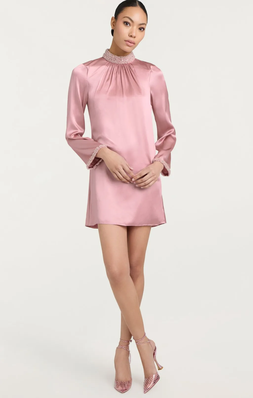 Cinq à Sept Lula Dress RosyQuartz Clearance