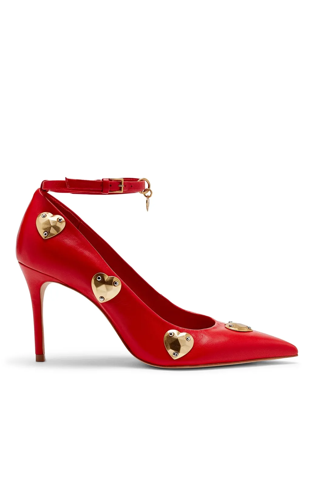Cinq à Sept Madison Ankle Strap Pump Cardinal/Gold Best