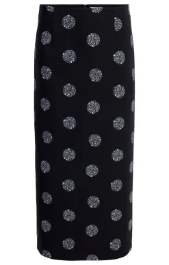 Cinq à Sept Malti Skirt Black/Silver Outlet
