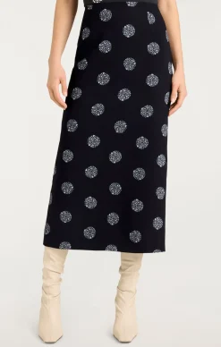Cinq à Sept Malti Skirt Black/Silver Outlet