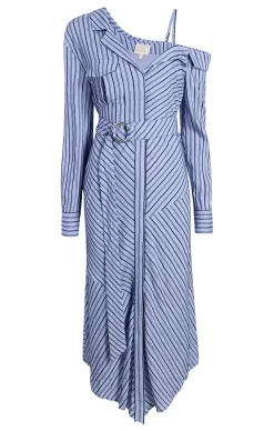 Cinq à Sept Marcella Dress Navy/raincloud Clearance