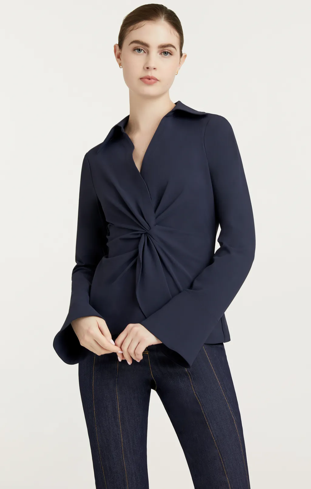 Cinq à Sept Mckenna Top Navy