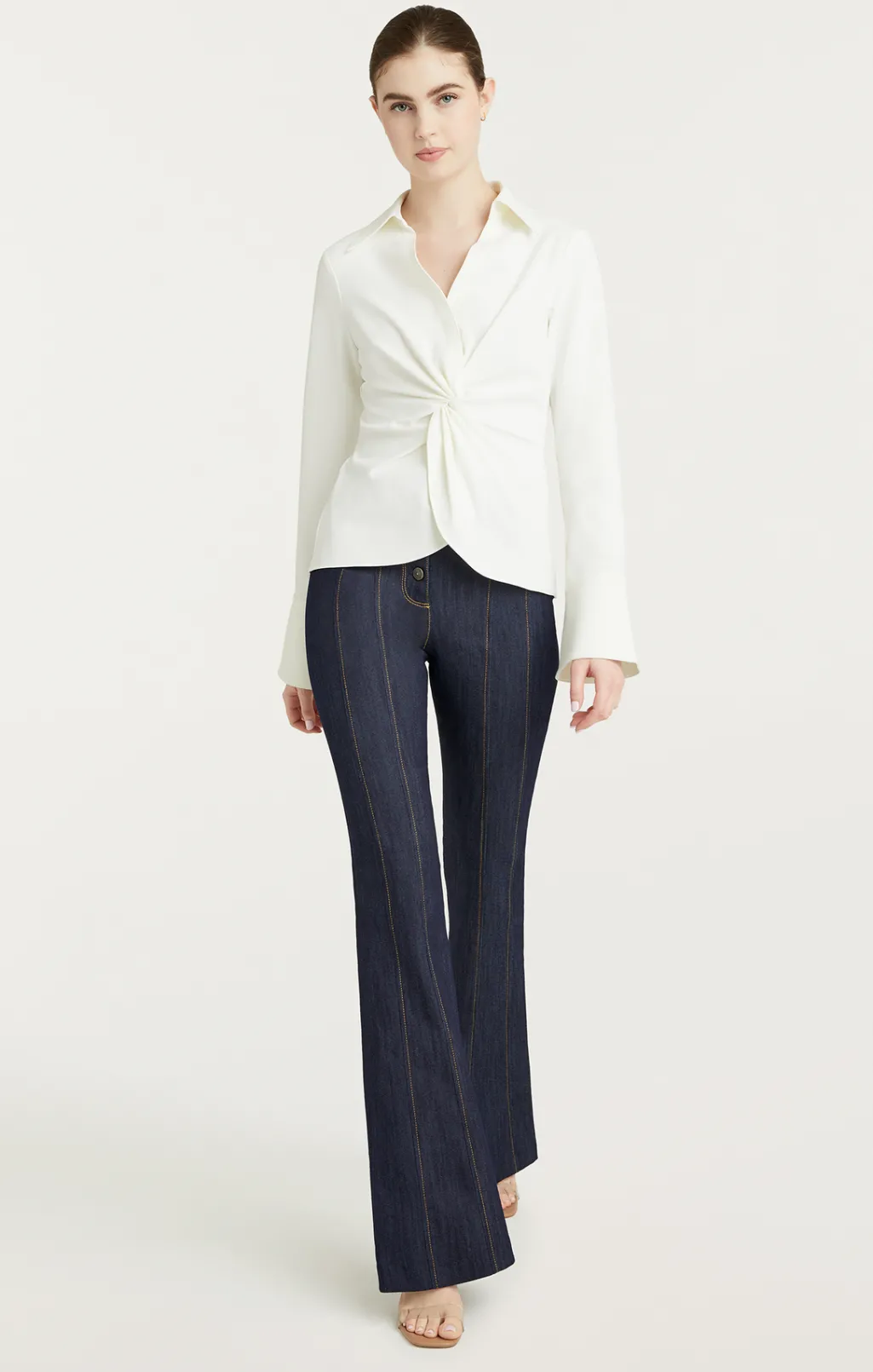 Cinq à Sept Mckenna Top Ivory Outlet
