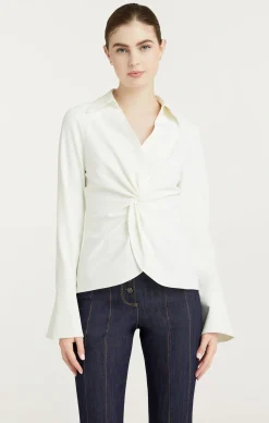 Cinq à Sept Mckenna Top Ivory Outlet